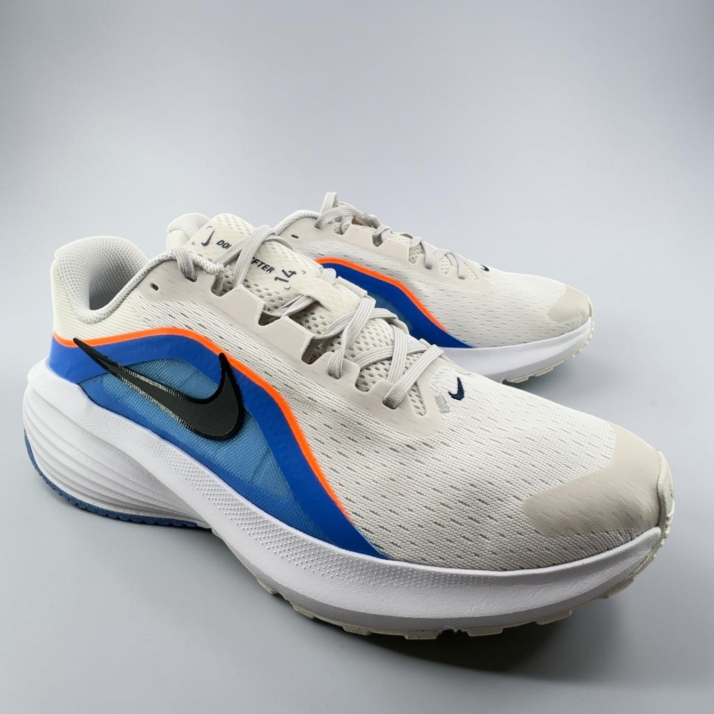 Nike Downshifter 14 Running Shoes Mens 12 Platinum Tint Sneakers IB1895-004 NEW